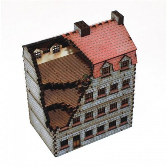 Damaged Stone Bank/Appartments (15 mm)