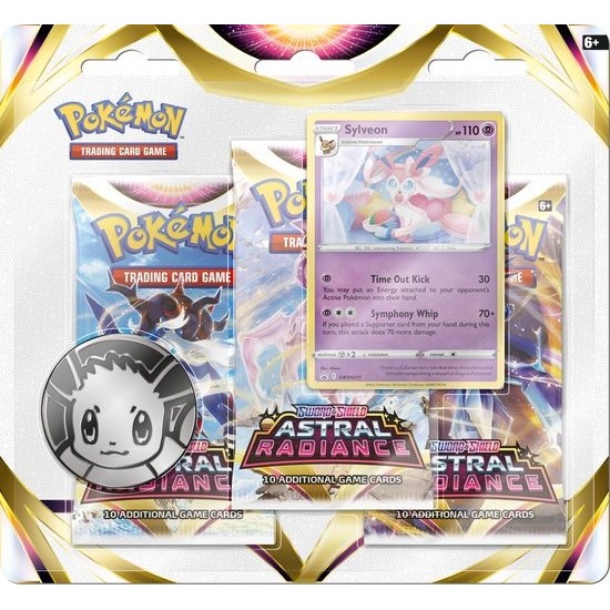 Astral Radiance - 3 Pack Blister Sylveon