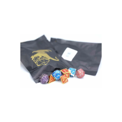 Polydice: Mixed Bag with 7 Metal Dice