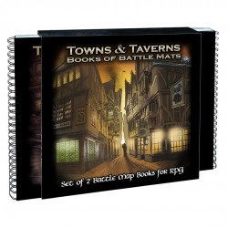 Books of Battle Maps - Towns & Taverns