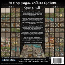 Books of Battle Maps - Towns & Taverns