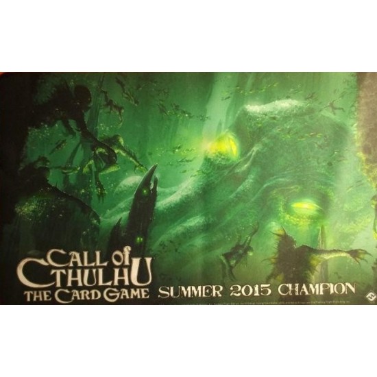 Call of Cthulhu LCG - 2015 Summer Champion Playmat