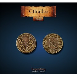 Cthulhu Gold Coin