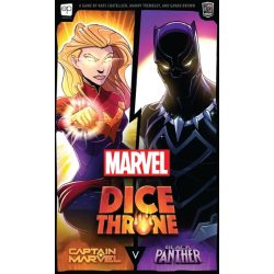 Dice Throne Marvel - Captain Marvel Vs. Black Panther