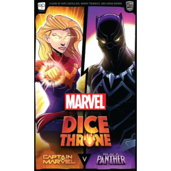 Dice Throne Marvel: Captain Marvel Vs. Black Panther