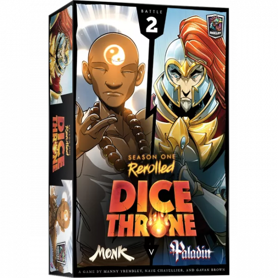 Dice Throne: Monk VS. Paladin Dice Throne: Monk VS. Paladin