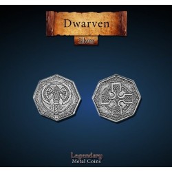 Dwarven Zilveren Munt