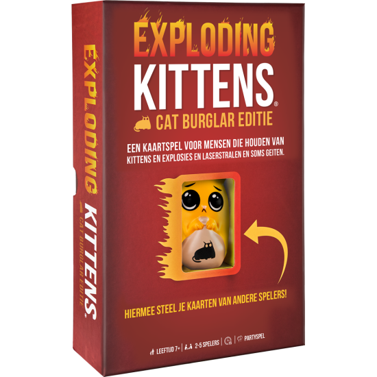 Exploding Kittens: Cat Burgler Editie Exploding Kittens: Cat Burgler Editie