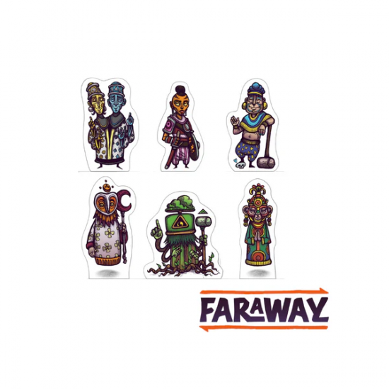 Faraway: Wooden Playing Pieces Faraway: Wooden Playing Pieces