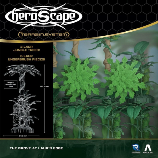 Heroscape: The Grove at Laur's Edge Terrain Heroscape: The Grove at Laur's Edge Terrain