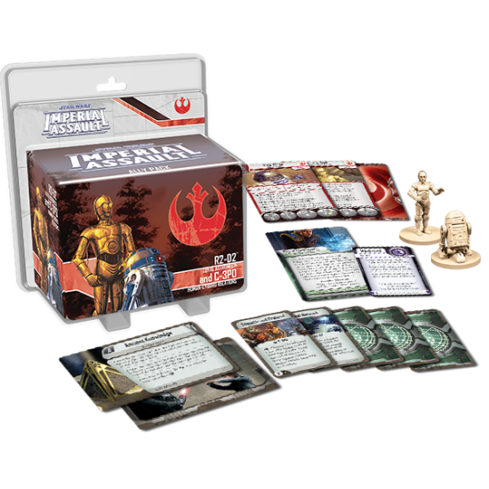 Imperial Assault - R2-D2 and C-3PO