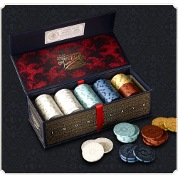 Iron Clays - Luxury Game Counters (100 pcs)