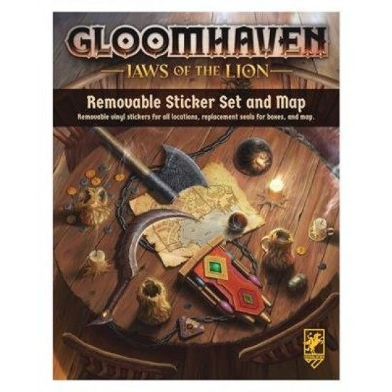 Gloomhaven - Jaws of the Lion - Removable Sticker Set Gloomhaven - Jaws of the Lion - Removable Sticker Set
