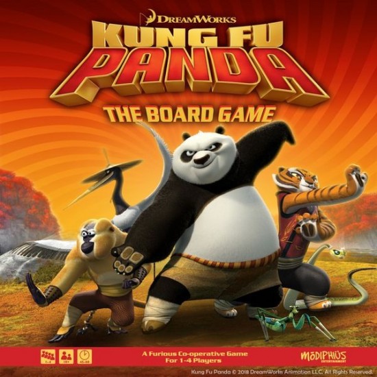 Kung Fu Panda Bordspel