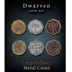 Metalen Munten Set - Dwarven