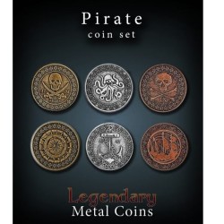 Metalen Munten Set - Pirates