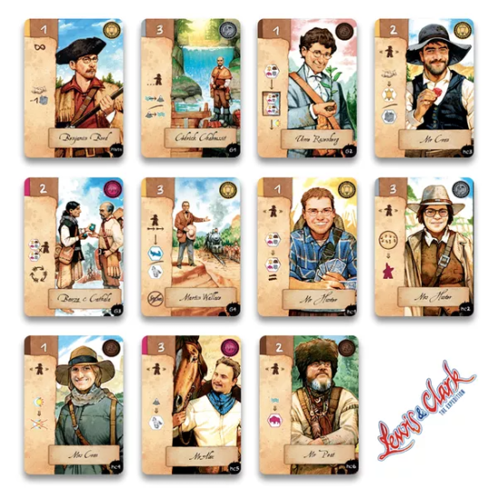 Lewis & Clark: The Expedition Additional Cards Lewis & Clark: The Expedition Additional Cards