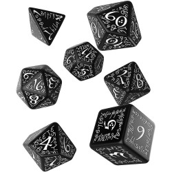 Polydice - Elvish Dice Set Black