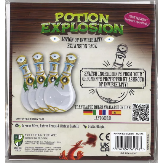 Potion Explosion: Lotion of Invisibility
