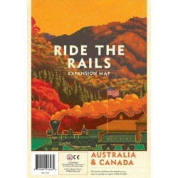 Ride the Rails - Australia and Canada Maps