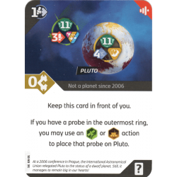 SETI: Search for Extraterrestrial Intelligence: Pluto Card