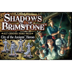 Shadows of Brimstone: Cities of Ancients Alt. Gender Hero Pack