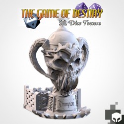 Dice Tower - Skull Trophy