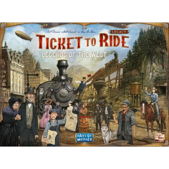 Ticket to Ride: Legacy Legendes uit het Westen