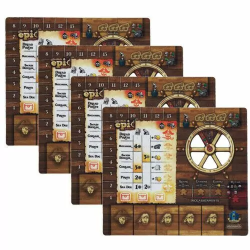 Tiny Epic Pirates: 4 Pack Player Game Mats