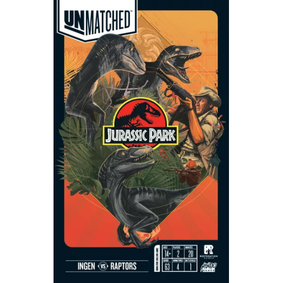 Unmatched - Jurassic Park - InGen Vs. Raptors