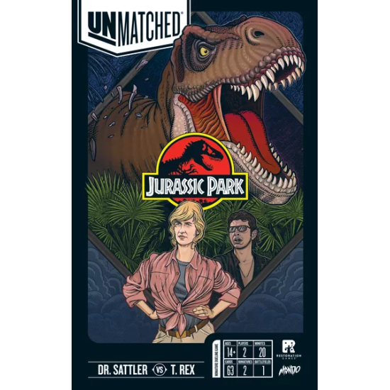 Unmatched: Jurassic Park Dr. Sattler Vs. T.Rex