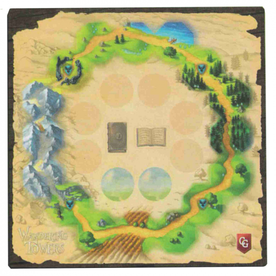Wandering Towers: Playmat Wandering Towers: Playmat