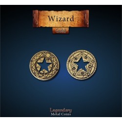 Wizard Gold Coin