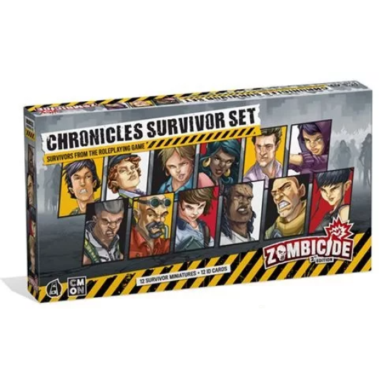 Zombicide - 2nd Edition - Chronicles Survivors Zombicide - 2nd Edition - Chronicles Survivors