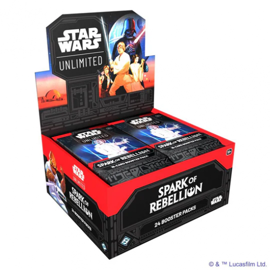 Star Wars Unlimited: Spark of Rebellion Booster Box Star Wars Unlimited: Spark of Rebellion Booster Box