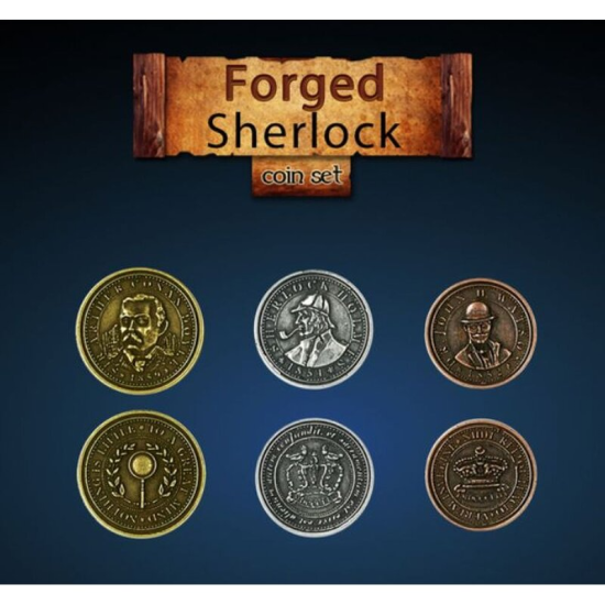 Metalen Munten Set - Forged Sherlock