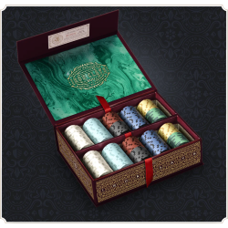 Iron Clays: Luxury Game Counters (200 pcs)