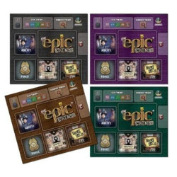Tiny Epic Crimes: 4 Pack Player Game Mats