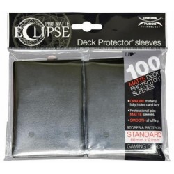 Sleeves -  CCG Eclipse Matte Black (100 stuks - Ultrapro)