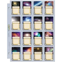 Hologram Pages - 16 Pocket - Platinum quality (100 pcs)