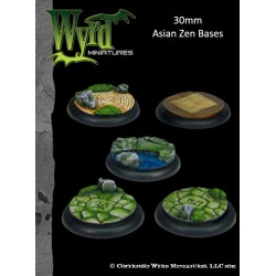 Asian Zen Bases 30 mm (5 stuks)