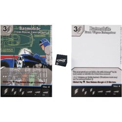 Dice Masters - Alternative Art - Batmobile x2 + Dobbelsteen