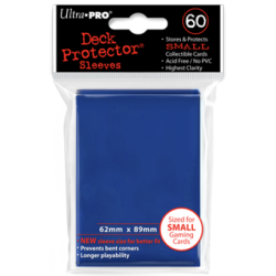 Sleeves - CCG Small Blue (60 Stuks - Ultrapro)