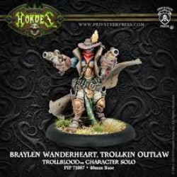 Trollbloods - Braylen Wanderheart, Trollkin Outlaw