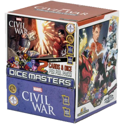 Dice Masters - Marvel - Civil War - Gravity Feed (90 boosters)