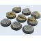 Cobblestones Bases Rond 25 mm (5 stuks)