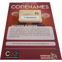 Codenames Mini Uitbreiding