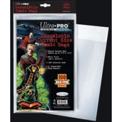 Comic Sleeves - Current Size (100 Pcs - Ultrapro)