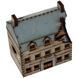 Damaged Grand Stone Hotel (15 mm)