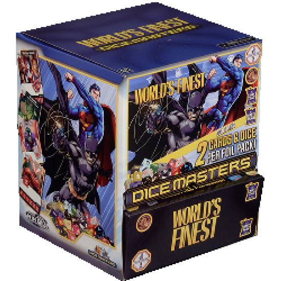 Dice Masters - DC - World's Finest - Gravity Feed (90 boosters)